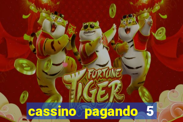 cassino pagando 5 reais no cadastro